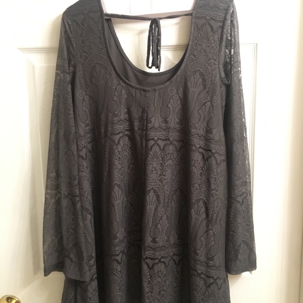 Altar’d State -Long sleeve lace dress